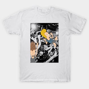 Beavis And Butthead Mosh Pit T-Shirt